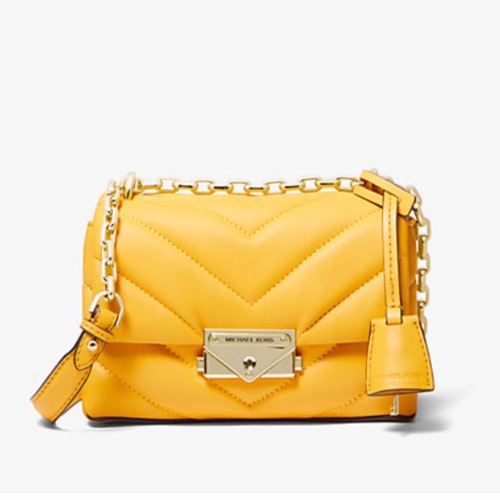 Michael Kors Cece XS Leather Chain 32T9GOEC1L sunflower
